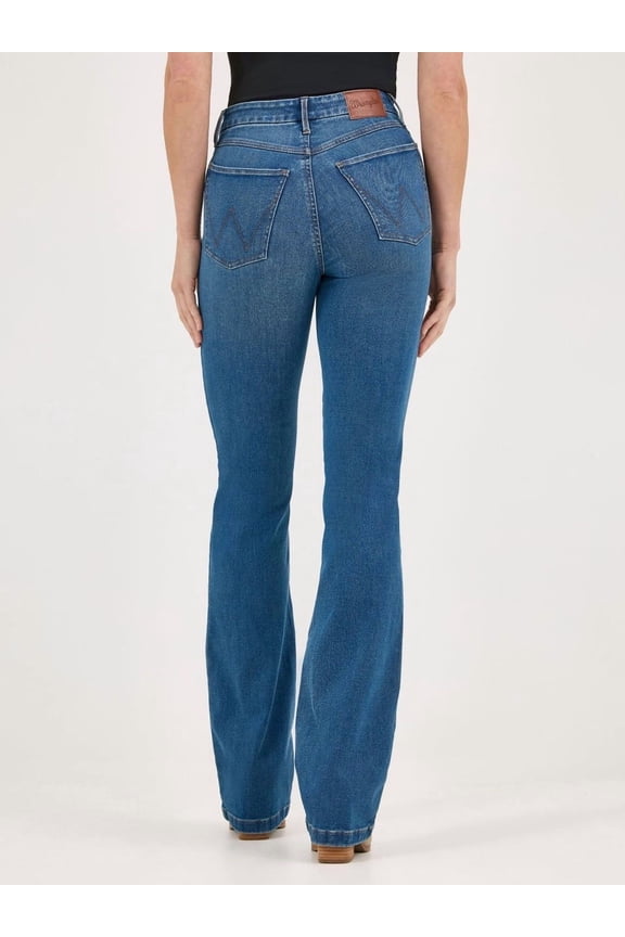 Womens BeSpoke High Rise Bootcut Regina Jean 29x32 Blue Medium