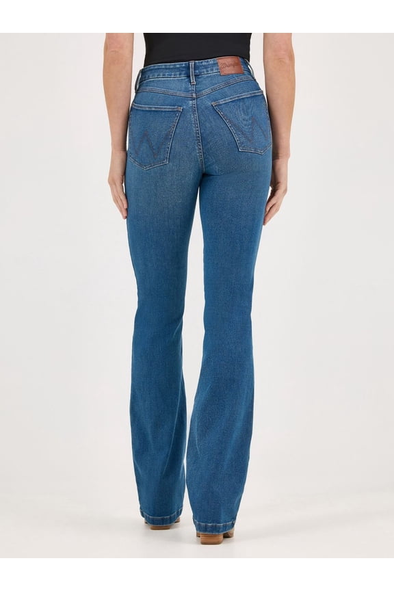 Womens    BeSpoke High Rise Bootcut Regina Jean 27x34 Blue Medium