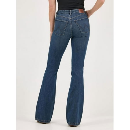 Wrangler Womens BeSpoke Raelyn Flare Jean 31x32 Denim