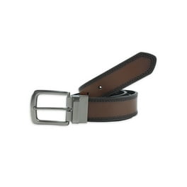 Genuine Dickies Men s Two In One Reversible Tan to Black Double Stitch Belt Regular and Big Tall Sizes Walmart