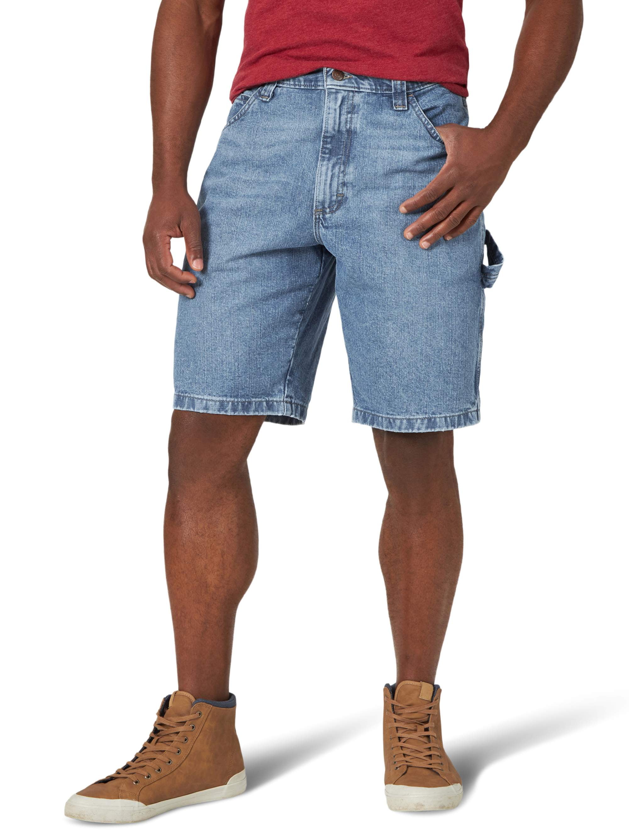 L　greatLAnd NOMAN CARPENTER SHORTS Wrangler Big & Tall Men's Denim Carpenter Short - Walmart.com