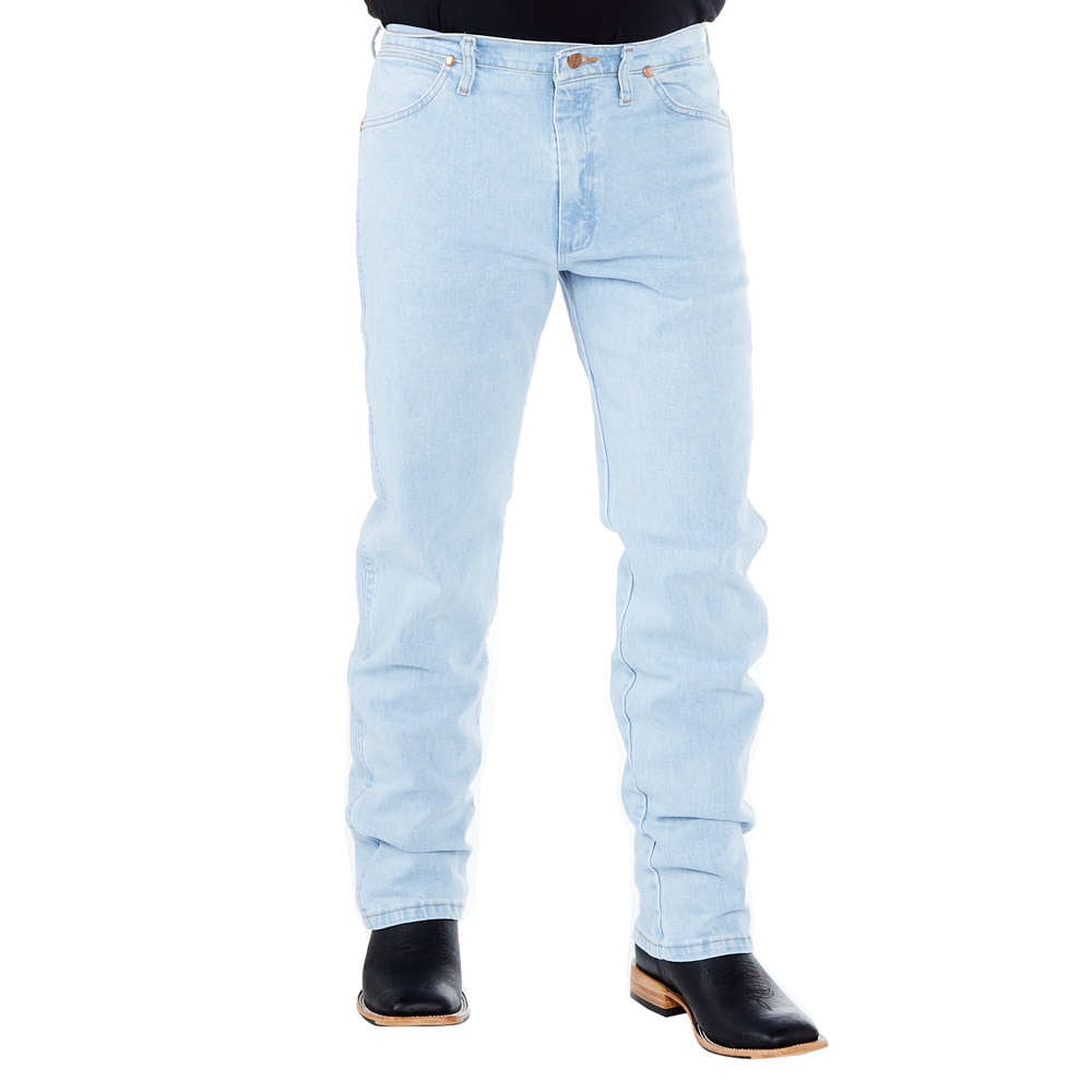 Wrangler Men's Jeans Cowboy Cut Slim Fit Bleach Wash 936GBH