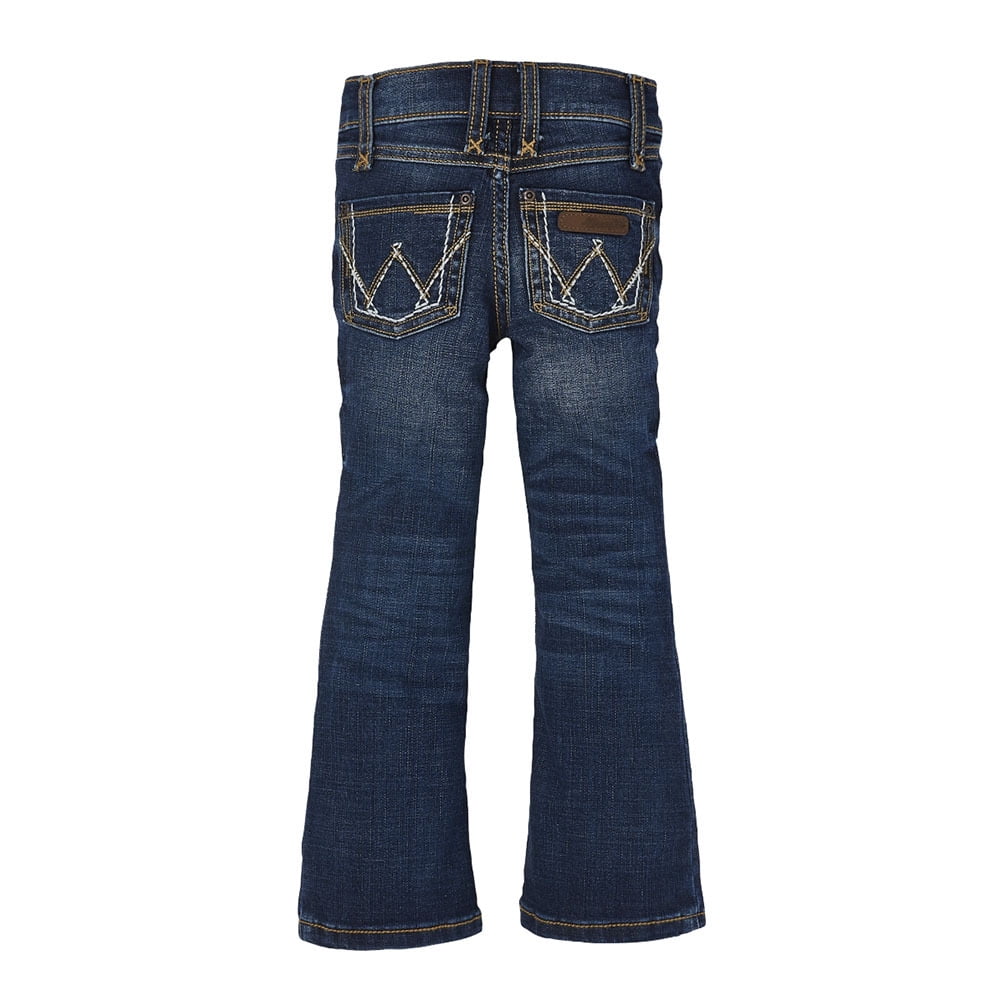 Girl's CC Western Jeans - Dark Wash Bootcut