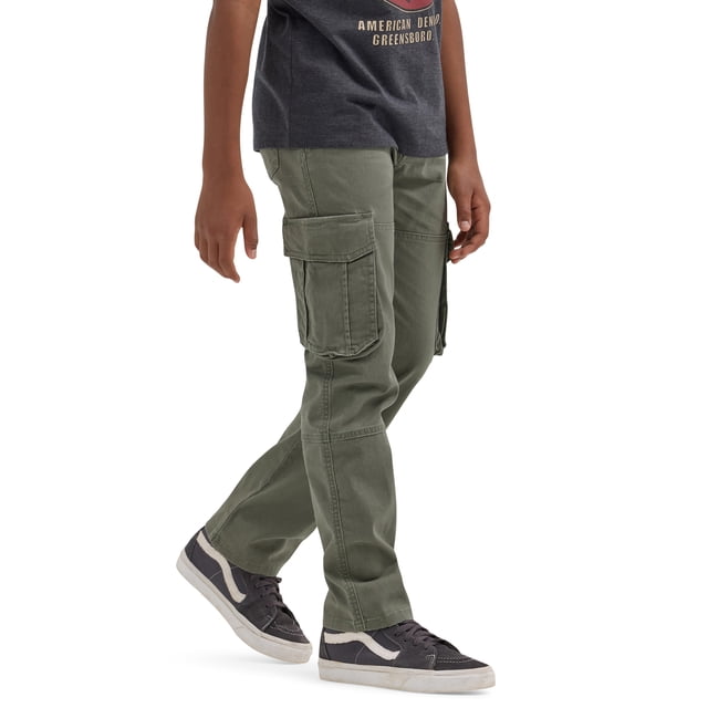 Pantaloni Cargo Uomo WRANGLER Beige Relaxati Dritti W36 L30