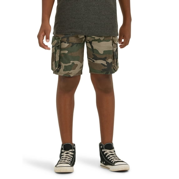Wrangler® Boy's Charge Cargo Short, Sizes 4-18 & Husky