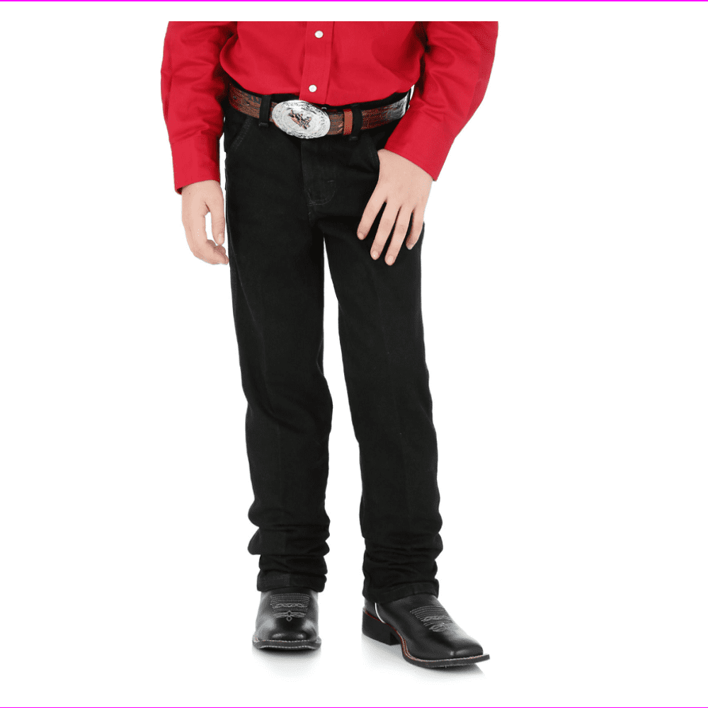 Wrangler Boy's Cowboy Cut Original Fit Jean, Sizes 8-20 Regular & Slim