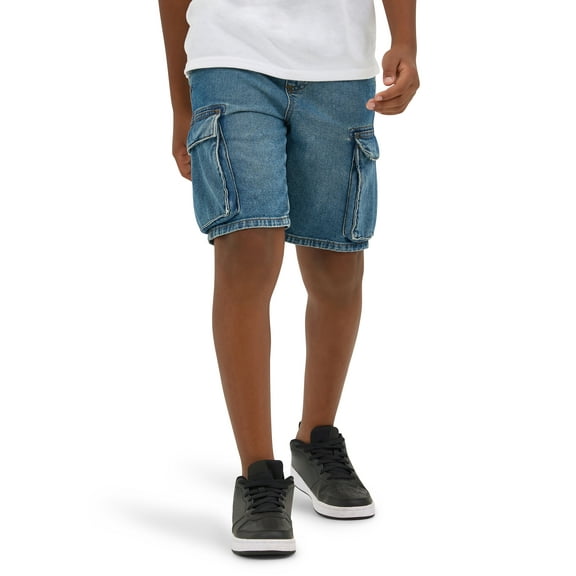 Wrangler® Boy's Denim Cargo Short, Sizes XS-XXL