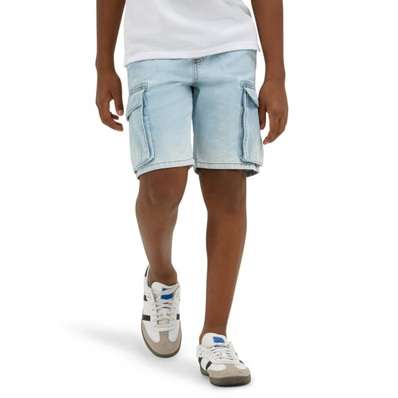 Wrangler® Boy's Denim Cargo Short, Sizes XS-XXL