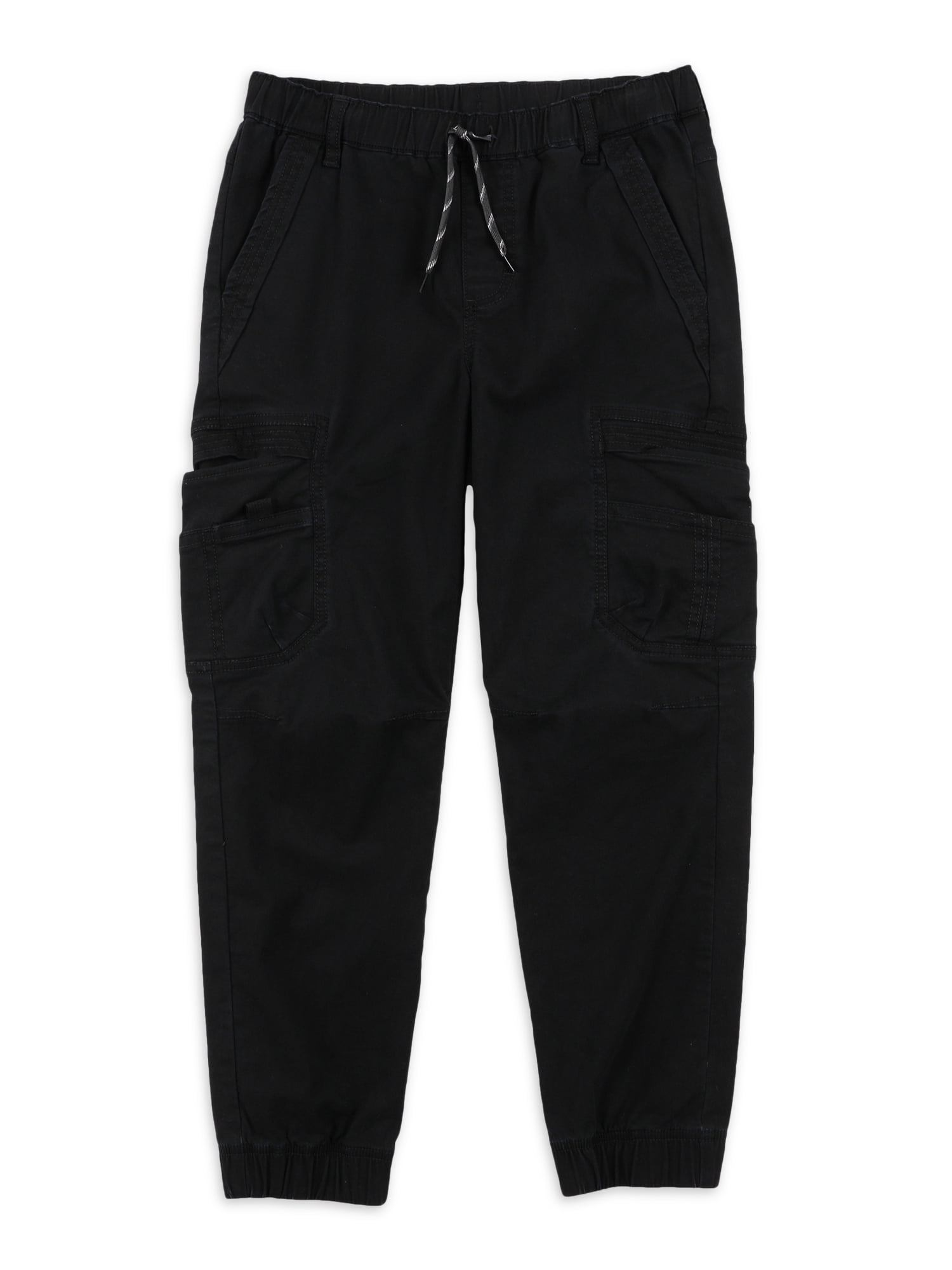 name it kids Regular Fitted Cargo Pants black (nkmryan) by Spielwerk