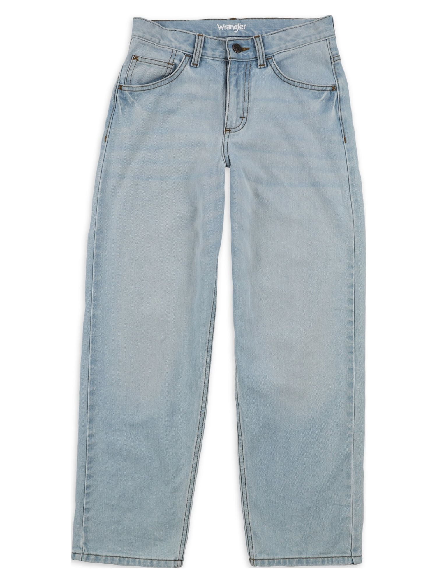 Wrangler Boy's Loose Fit Jean, Sizes 4 -16 Slim, Regular Wrangler Boy's Loose Fit Jean, Sizes 4 -16 Slim, Regular
