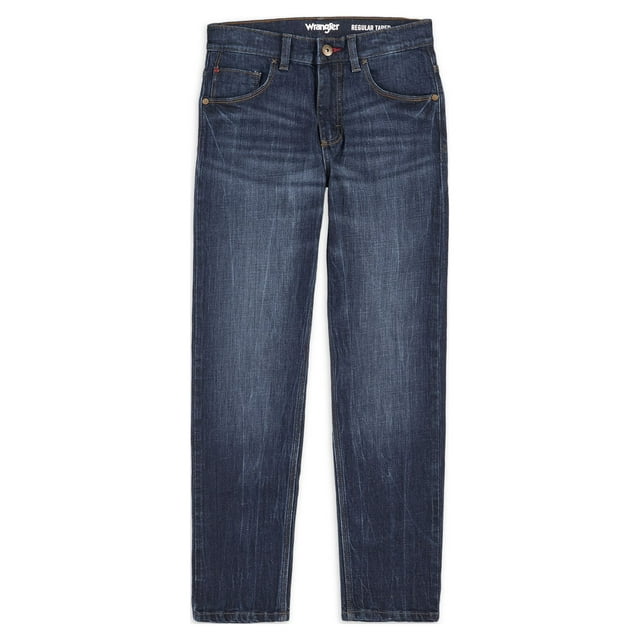 Wrangler Boy's Regular Taper Jean, Sizes 4-18 & Husky