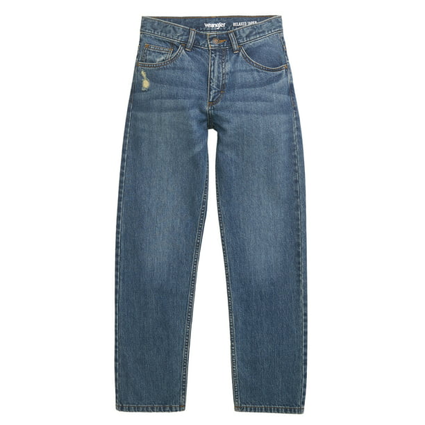 Wrangler® Boy's Relaxed Fit Tapered Leg Jean with Adjust-to-Fit ...
