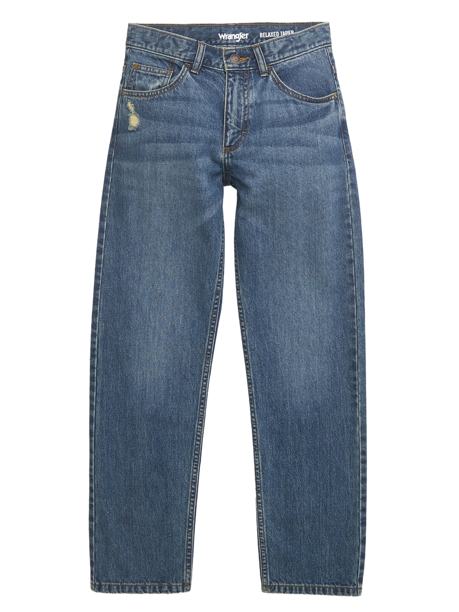 Wrangler® Boy's Relaxed Fit Tapered Leg Jean with Adjust-to-Fit Waistband, Sizes 4-18