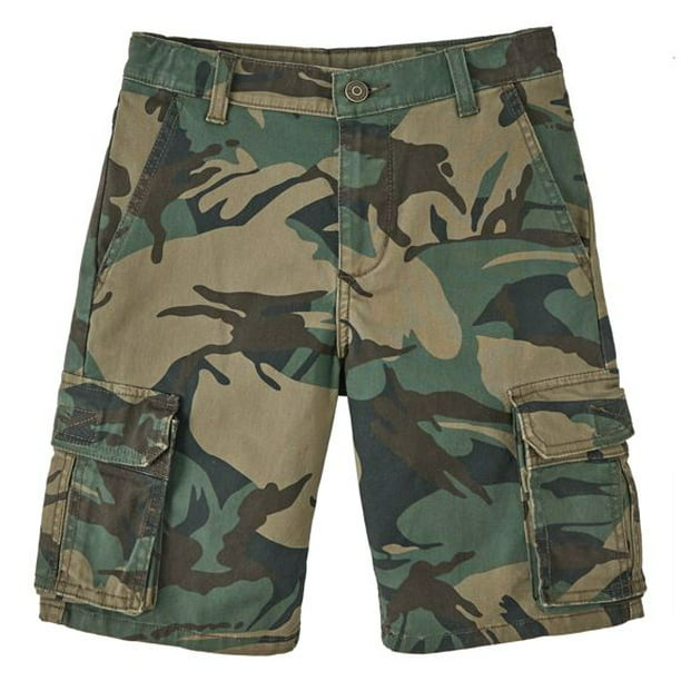 Wrangler® Boy's Straight Fit Cargo Short with Stretch and Adjust-to-Fit ...