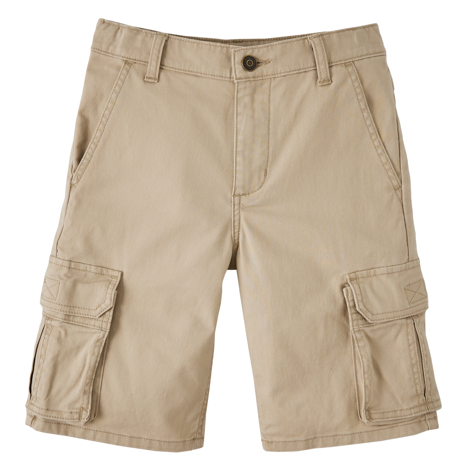 Wrangler Boy s Straight Fit Cargo Short with Stretch and Adjust to Fit Waistband Sizes 4 18 Husky Walmart