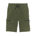 thumbnail image 1 of Wrangler® Boy's Tech Cargo Shorts with Screen Cleaner, Sizes XS-2XL & Husky, 1 of 8