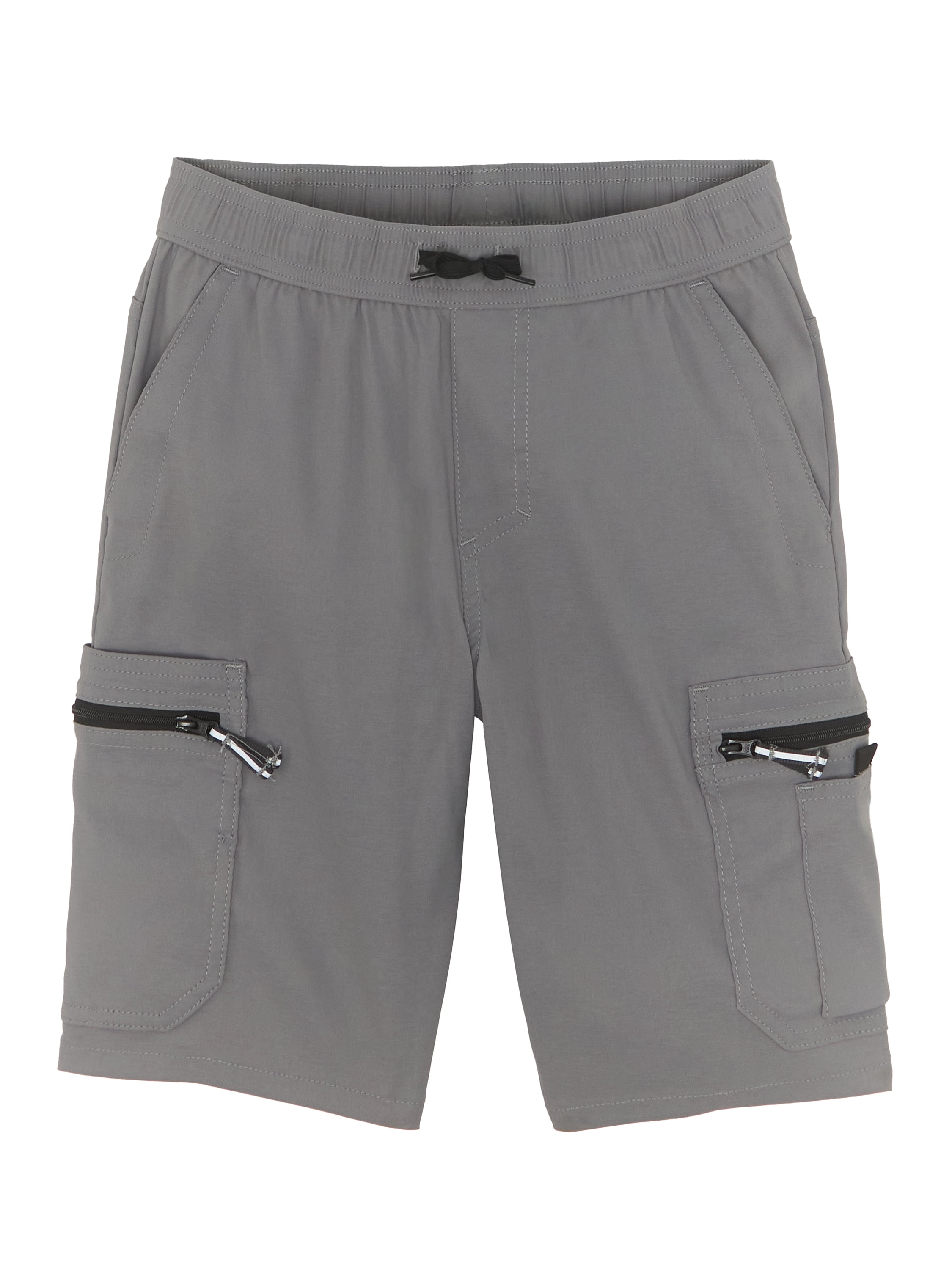 パンツ CARORIE CLEAN TECH TWILL CARGO SHORTS Wrangler Boys Tech Cargo Shorts - Moisture-Wicking, UPF 50