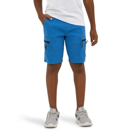 Wrangler® Boy's Tech Cargo Shorts with Screen Cleaner, Sizes XS-2XL & Husky
