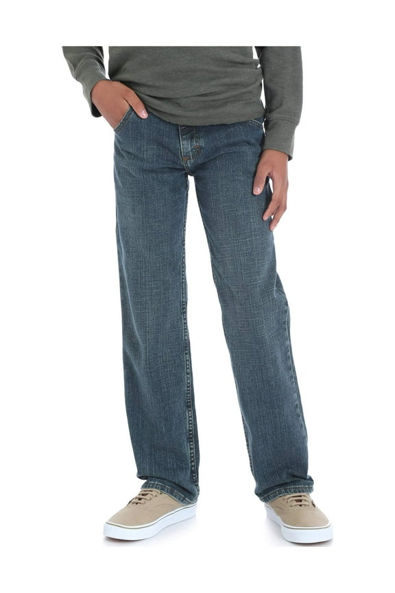 Boys' 4-16 & Husky Straight Fit Jeans, Sizes 4-16 & Husky