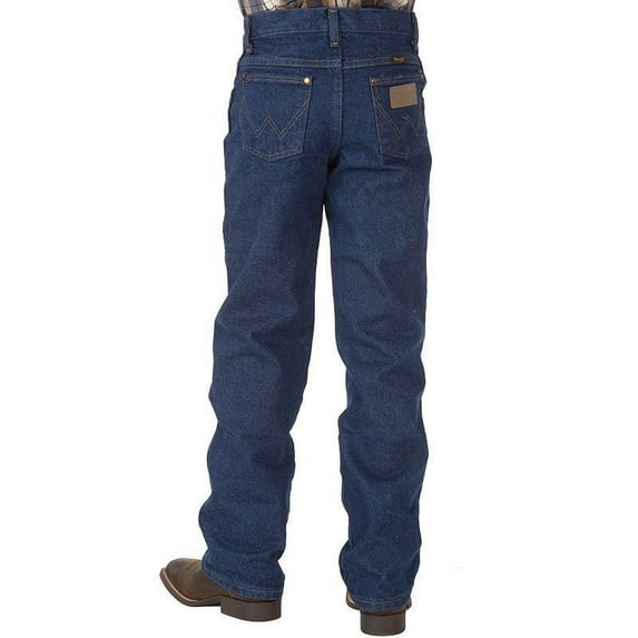 Wrangler Boys Big Boys Cowboy Cut Jeans 18 SLIM Blue