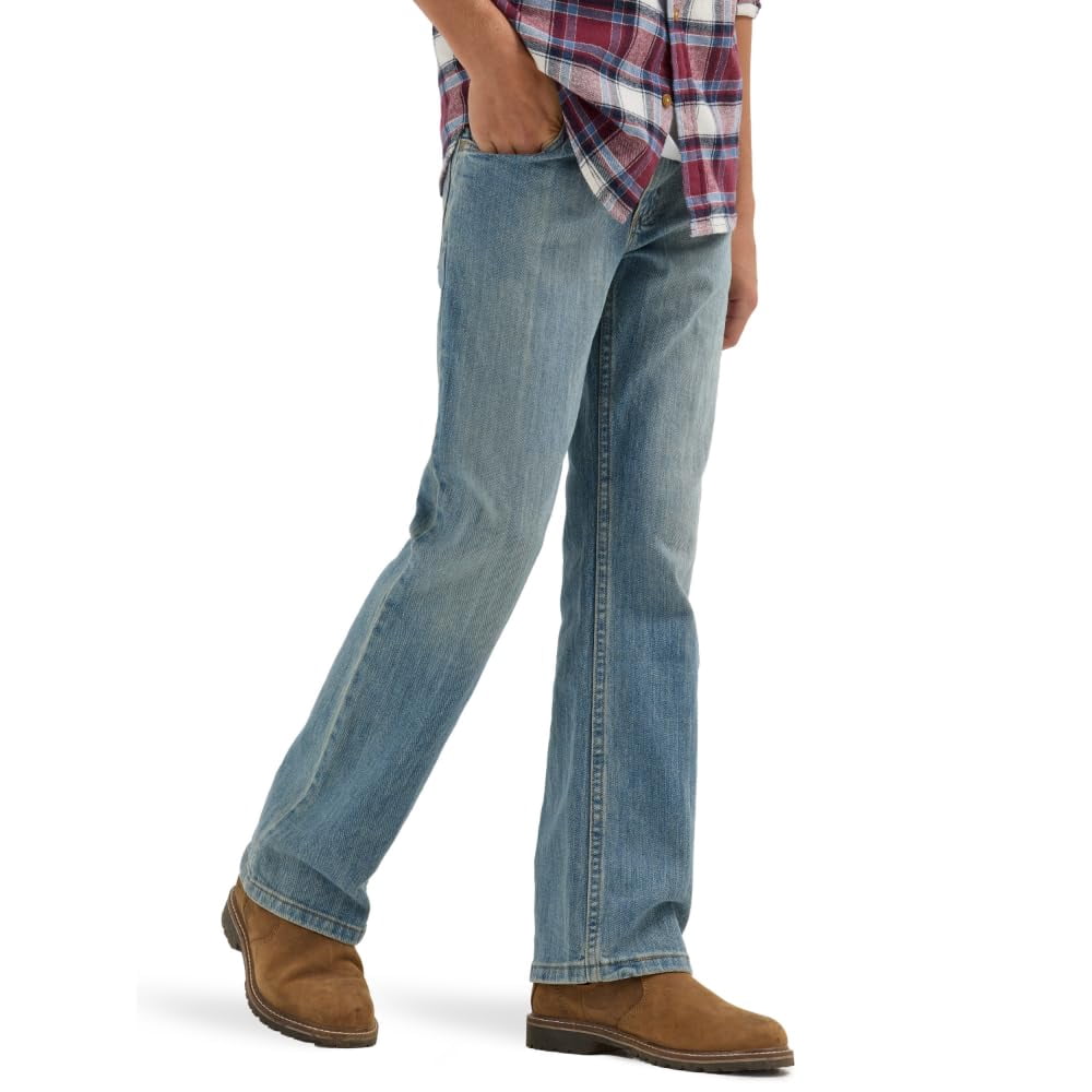 Wrangler Boys Bootcut Denim Jeans, Sizes 4-18 & Husky