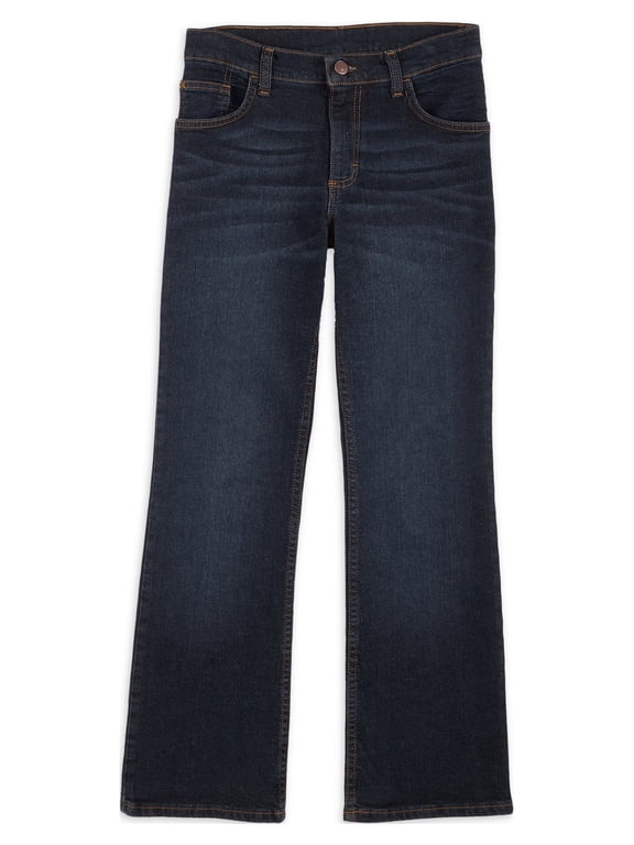 Boys Bootcut Denim Jeans, Sizes 4-18 & Husky
