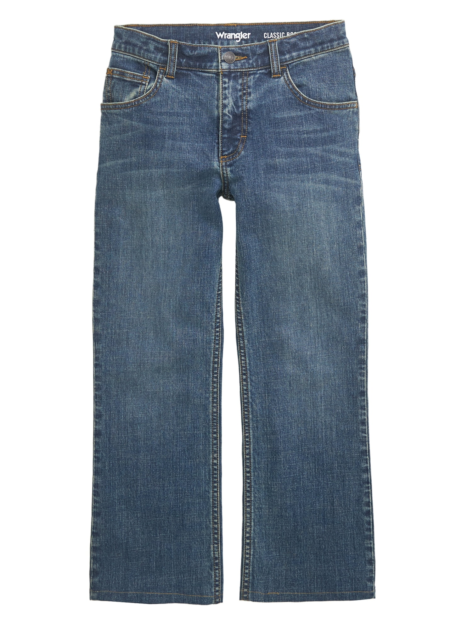 Wrangler Boys Bootcut Denim Jeans, Sizes 4-18 & Husky