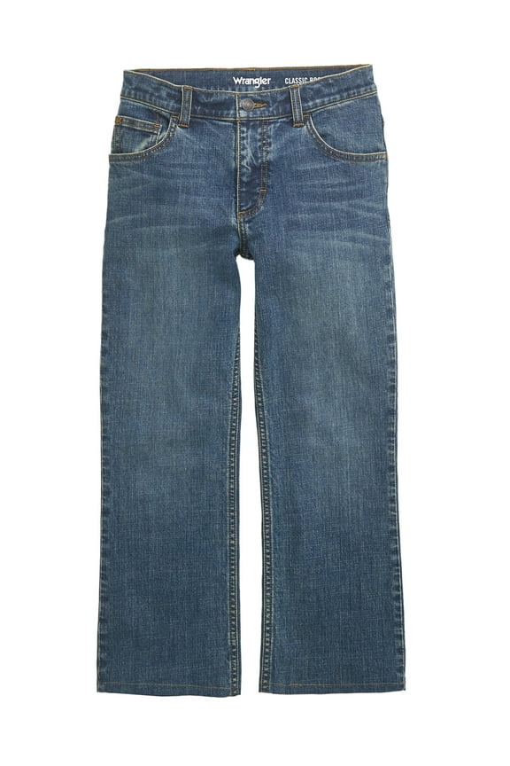 Boys Bootcut Denim Jeans, Sizes 4-18 & Husky
