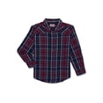 thumbnail image 1 of Wrangler Boys Long Sleeve Button-Up Shirt, Sizes 4-18 & Husky, 1 of 3