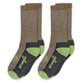 thumbnail image 1 of Wrangler Boys Merino Wool Full Cushion Seamless Boot Socks 2 Pair Pack, 1 of 6