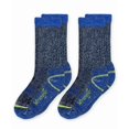 thumbnail image 1 of Wrangler Boys Merino Wool Half Cushion Seamless Rib Boot Crew Socks 2 Pair Pack, 1 of 5
