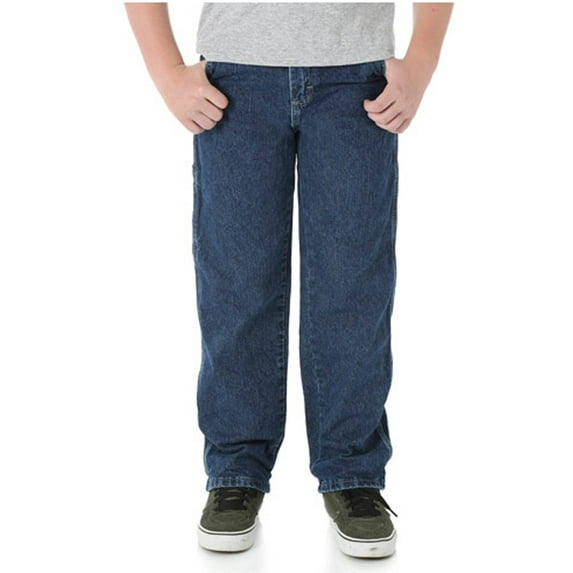 Wrangler Boys Relaxed Carpenter Fit Jeans Sizes 4-16 & Husky