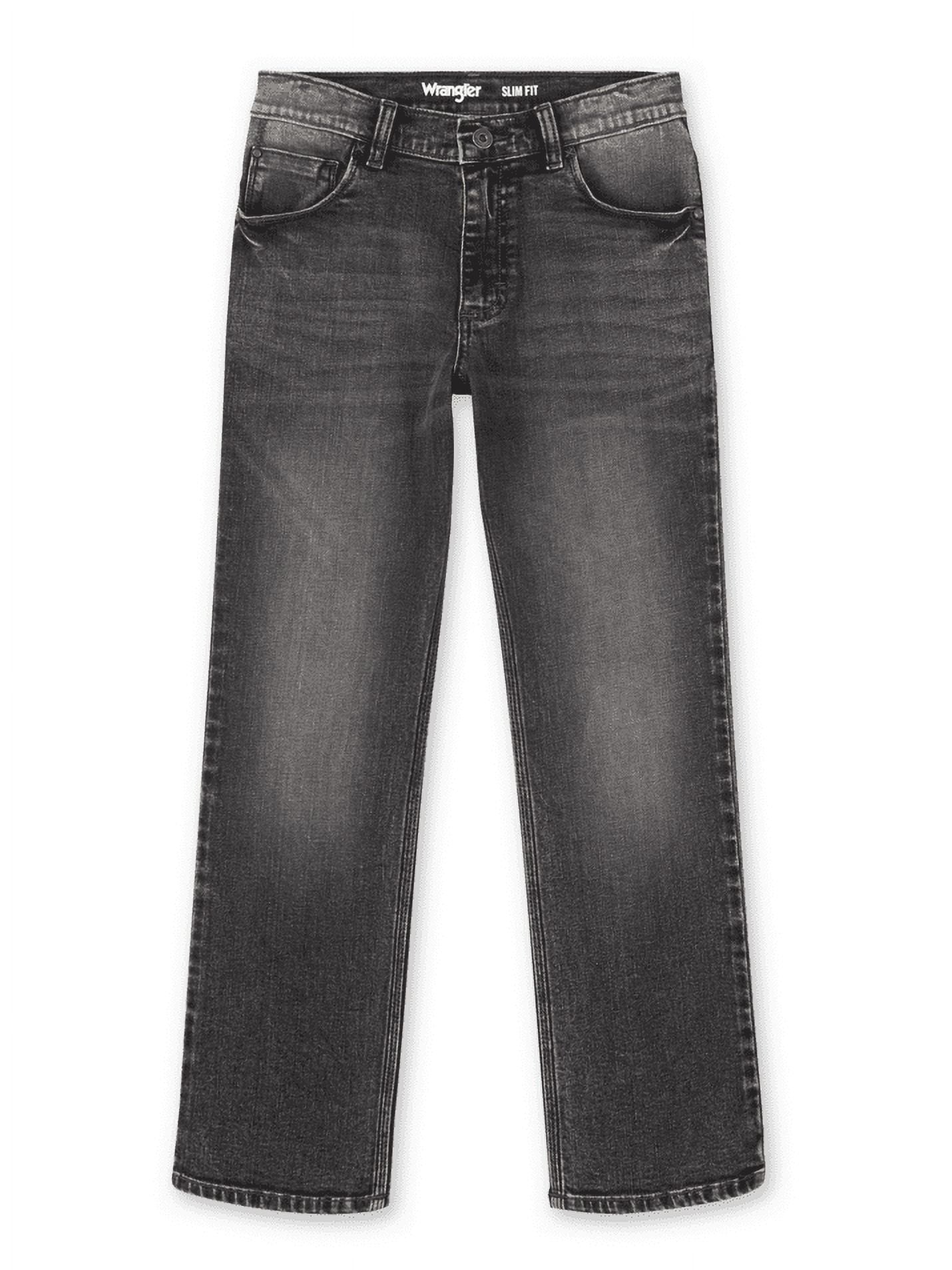 Wrangler Boys Slim Fit Jeans, Sizes 4-16 & Husky