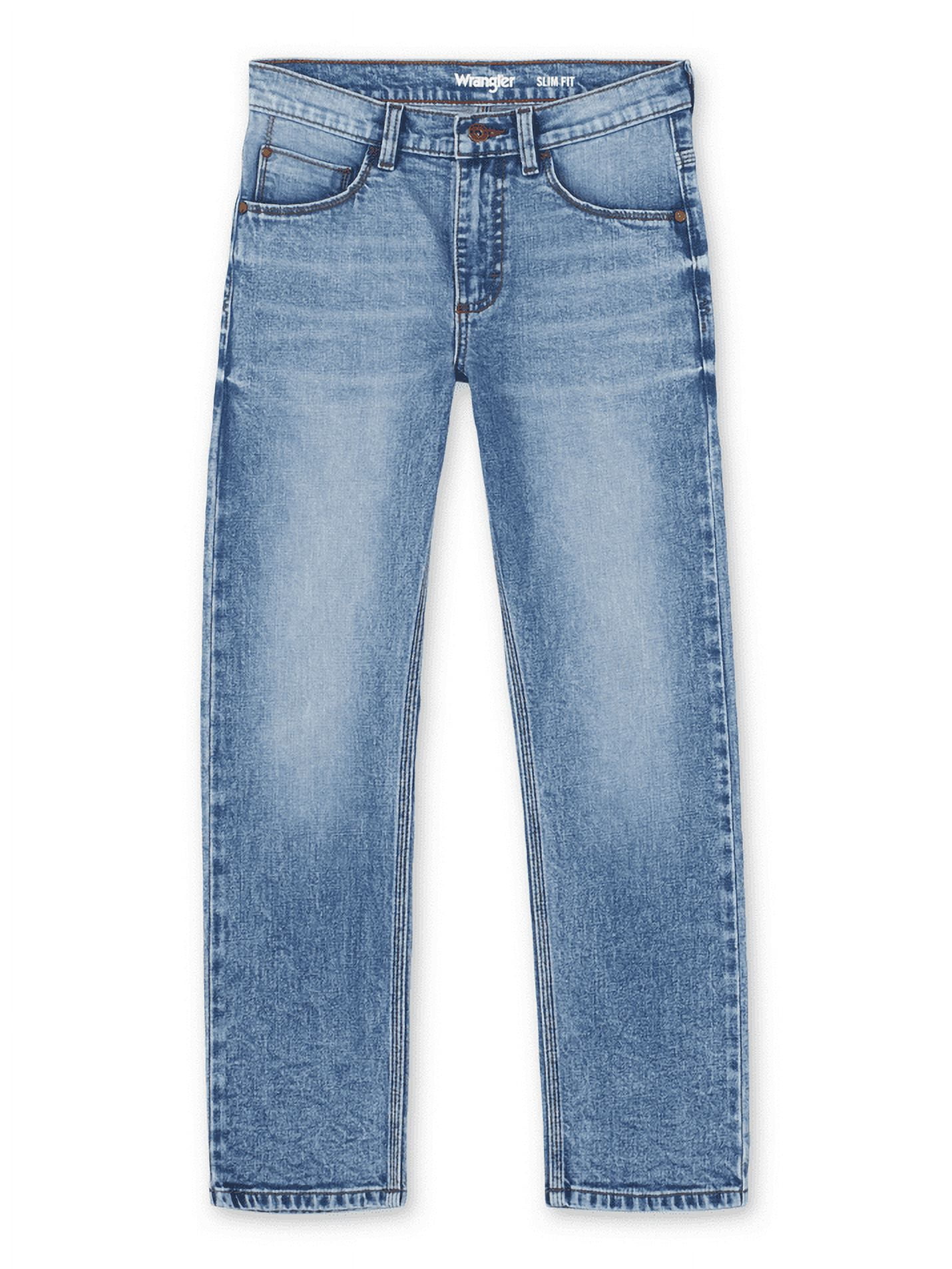 Wrangler Boys Slim Fit Jeans, Sizes 4-16 & Husky