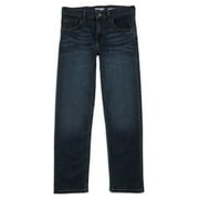 Wrangler  Boys Straight Fit Denim Jeans, Sizes 4-18 Regular, Slim, Husky