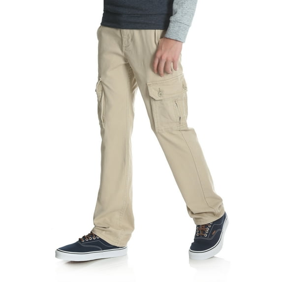 Wrangler Boys Stretch Cargo Pants, Sizes 4-16 & Husky