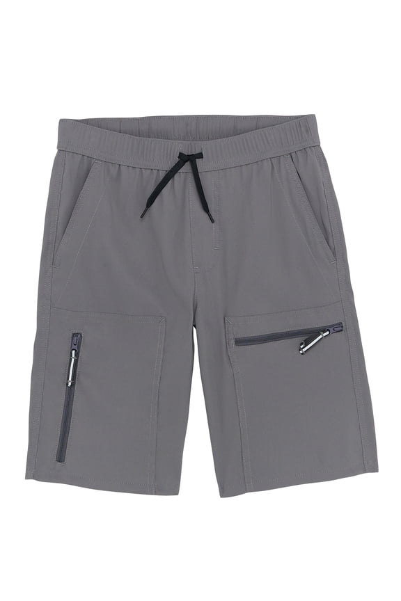 ® Boy's Tech Cargo Shorts with Screen Cleaner, Sizes XS-2XL & Husky