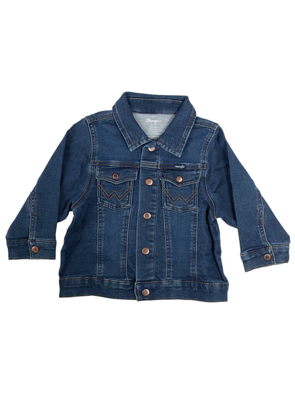 Boys Unisex Denim Jacket 0-3 MO