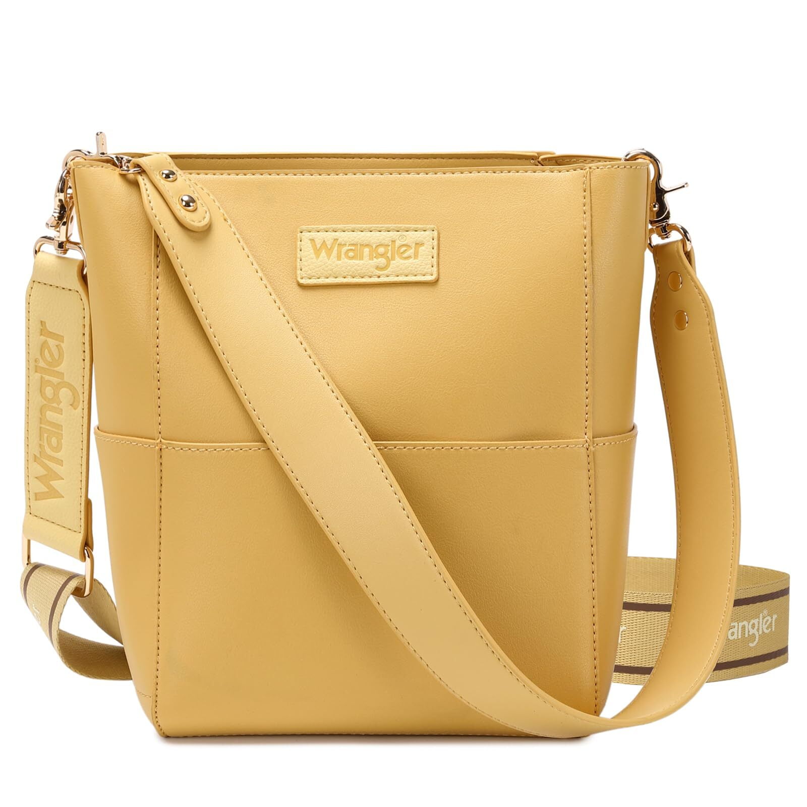 Wrangler Bucket Handbags for Women Crossbody Shoulder Purse with ...