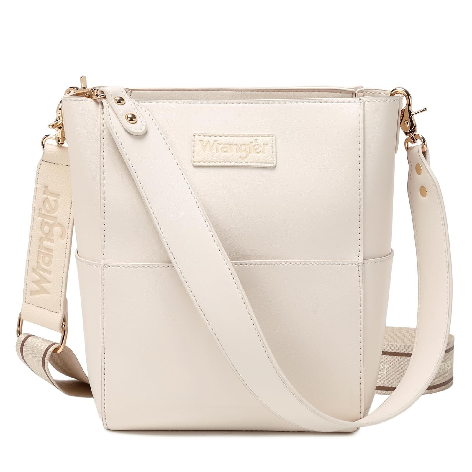Wrangler Bucket Handbags for Women Crossbody Shoulder Purse with