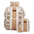 thumbnail image 1 of Wrangler Callie 3-Piece Diaper Bag Backpack Set with Pacifier Case and Bottle Bag, Tan, 1 of 8