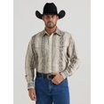 thumbnail image 1 of Wrangler Men's Checotah Western Tan Snap Shirt 112344418, 1 of 4