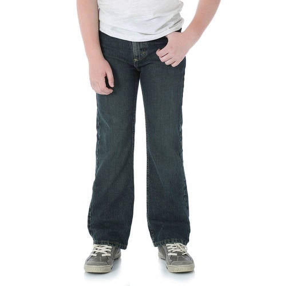 Wrangler Classic Boot Fit Jeans with Flex (Big Boys, Husky, & Slim)