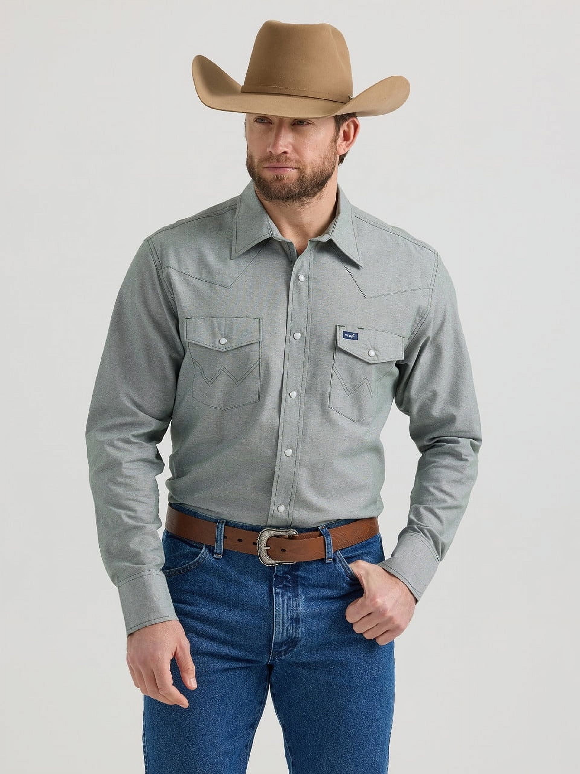Wrangler Verde Cotton Men Shirt main image 1