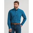 thumbnail image 1 of Wrangler Mens Cody Johnson Ink Shadow Striped Shirt, 1 of 3