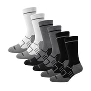 Wrangler Comfort Compression Crew Socks for Men, Size 6-12, 3 Pairs