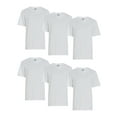 thumbnail image 1 of Wrangler Crew Neck Cotton Stretch Classic Men's Undershirt, 6-Pack (S-3XL), 1 of 12