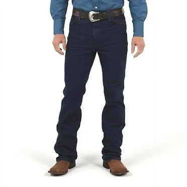 Wrangler Men's Western Cowboy Cut Slim Fit Jean - Stonewashed - Walmart.com