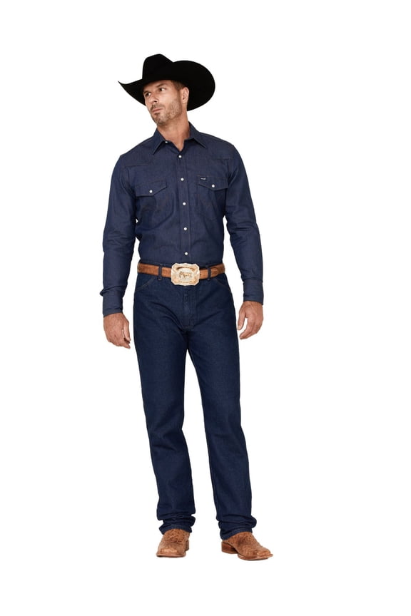 Cowboy Cut Original Fit Jeans, 13MWZ, Prewash Indigo , Size 35X36