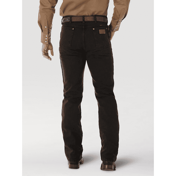 Wrangler Cowboy Cut Slimblack Chocolate - Mens Jeans - 936Kcl